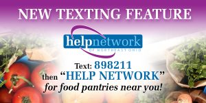 New Text Feature to Find Food Pantries