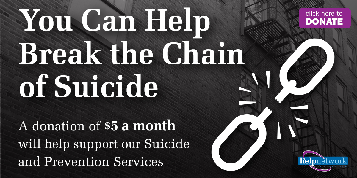 You Can Help Break the Chain of Suicide